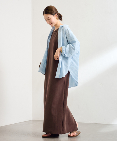 FRAMeWORK（フレームワーク）の「トリコットタンクドレス（ワンピース・レディース・ブラック/ブラウン/イエロー・36/38）」の16枚目の写真