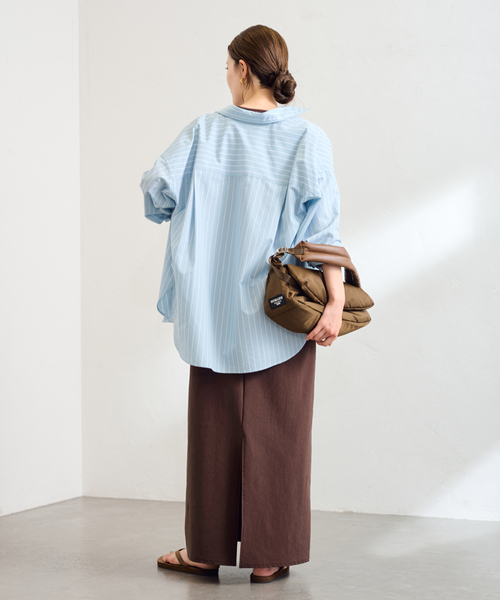 FRAMeWORK（フレームワーク）の「トリコットタンクドレス（ワンピース・レディース・ブラック/ブラウン/イエロー・36/38）」の18枚目の写真