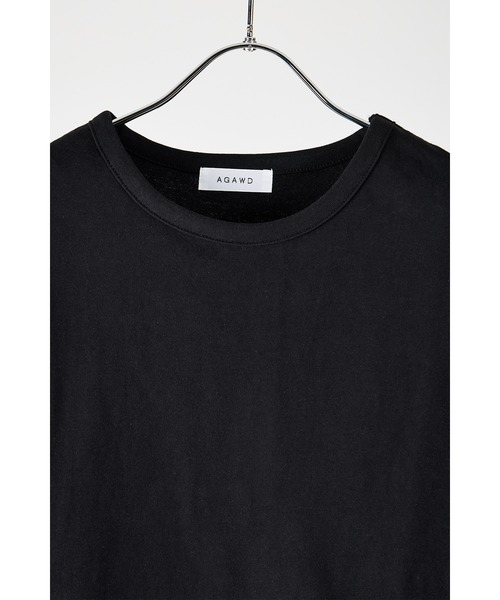 tシャツ 「 AGAWD / アガウド 」Flare Cutsew / フレアカットソー　 レディース メンズ AGAWD / アガウド 】Flare Cutsew / フレアカットソー ☆（T