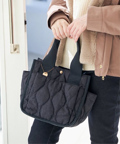 セール】キルティング多ポケトートバッグ（トートバッグ）｜ikka
