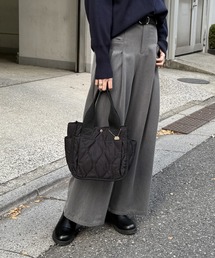 ikka | 【軽量】キルティング多ポケトートバッグ(トートバッグ)