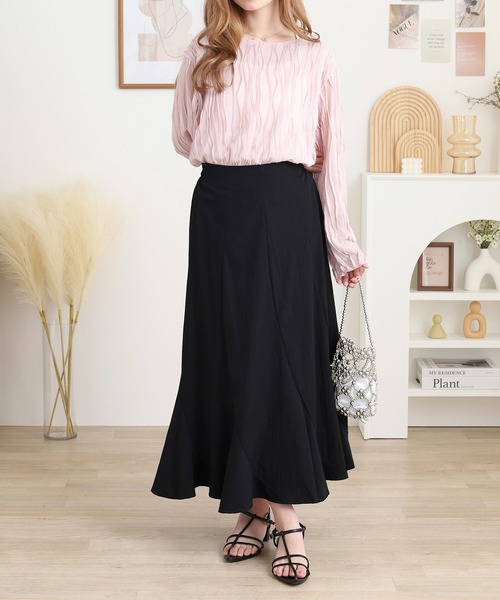 セール】nohea ワッシャーエスカルゴスカート（スカート）｜FUNALIVE