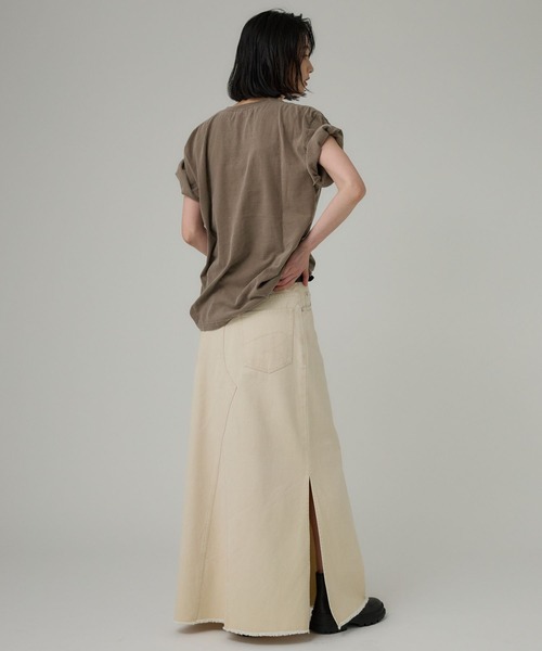 jj mercer（ジェイジェイマーサー）の「【J.J. Mercer】＜別注＞SPLASH TEE（Tシャツ/カットソー・レディース・ブラウン・フリー）」の10枚目の写真