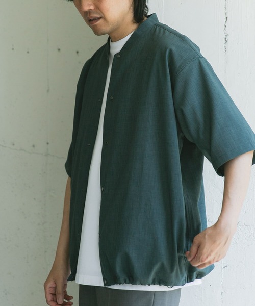 新品タグ付URBAN RESEARCHリネン黒 ショートスリーブオールインワン セール】Quick dry ボックスショートスリーブTシャツ（Tシャツ