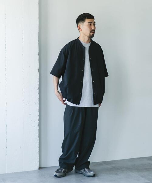 セール】『UR TECH DRYLUXE』ショートスリーブブルゾン（ブルゾン