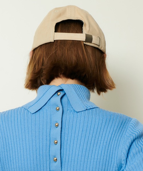 La Maison de Lyllis(メゾンドリリス)の「【La Maison de Lyllis(ラ メゾン ド リリス)】 FOTOCAP(キャップ・レディース・キャメル/ボルドー/ライトベージュ・FREE)」の17枚目の写真