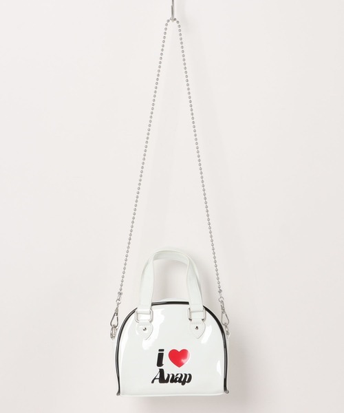 セール】ILOVE ANAP ミニボストンBAG（ショルダーバッグ）｜ANAP GiRL