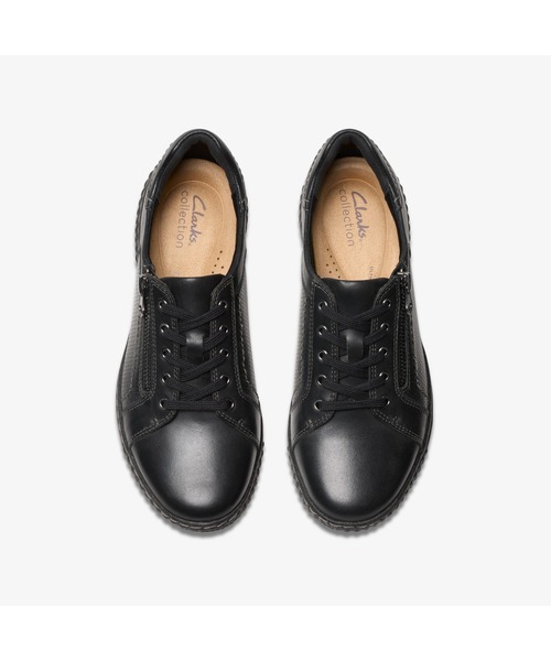 Clarks(クラークス)の「Caroline Janna / キャロラインジャナ(ブラックレザー)(スニーカー・レディース・ブラック・UK3/UK3.5/UK4/UK4.5/UK5/UK5.5/UK6)」の6枚目の写真