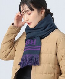 BH ロゴ ジャガード ストール