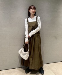 emmi（エミ）の「【emmi atelier】ロングスリーブタイトニットOP