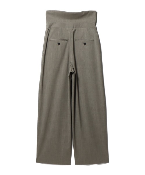 ESTNATION（エストネーション）の「ESTNATION / ハイウエスト フロントジップ タックパンツ（その他パンツ・レディース・グレー/ブラック・38/36）」の14枚目の写真