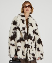 PRANK PROJECT(vNvWFNg)́y2025Autumn Pre-Orderz~bNXp^[t@[WPbg / Mix Pattern Fur Jacket(̑AE^[)