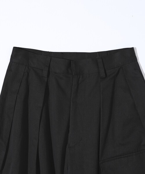 Firsthand（ファーストハンド）の「Firsthand/ファーストハンド ハイカウント チノワイドパンツ（チノパンツ・レディース・ブラック/キャメル・S/M）」の10枚目の写真