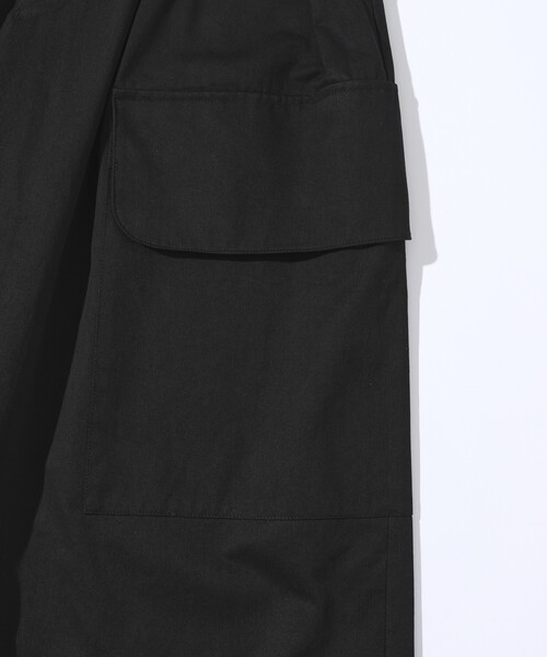 Firsthand（ファーストハンド）の「Firsthand/ファーストハンド ハイカウント チノワイドパンツ（チノパンツ・レディース・ブラック/キャメル・S/M）」の7枚目の写真