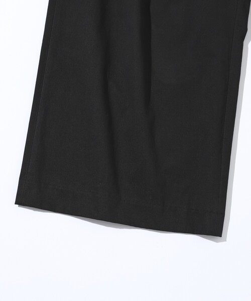 Firsthand（ファーストハンド）の「Firsthand/ファーストハンド ハイカウント チノワイドパンツ（チノパンツ・レディース・ブラック/キャメル・S/M）」の6枚目の写真