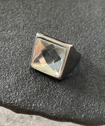 SPINNS（スピンズ）の「メタルシルバーリング/ビジュー（リング）」