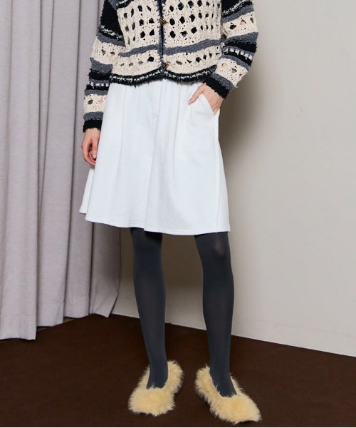 MAISON SPECIAL(メゾンスペシャル)の「Sweat Shorts/スウェットハーフパンツ(スウェットパンツ・レディース・ブラック/ホワイト/グレー・36/38)」の1枚目の写真