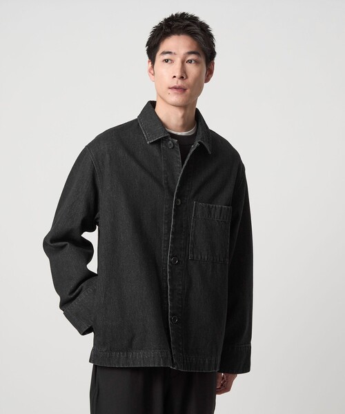 BURBERRY BLACK LABEL デニムカバーオール Yahoo!オークション -「バーバリー デニム ジャケット