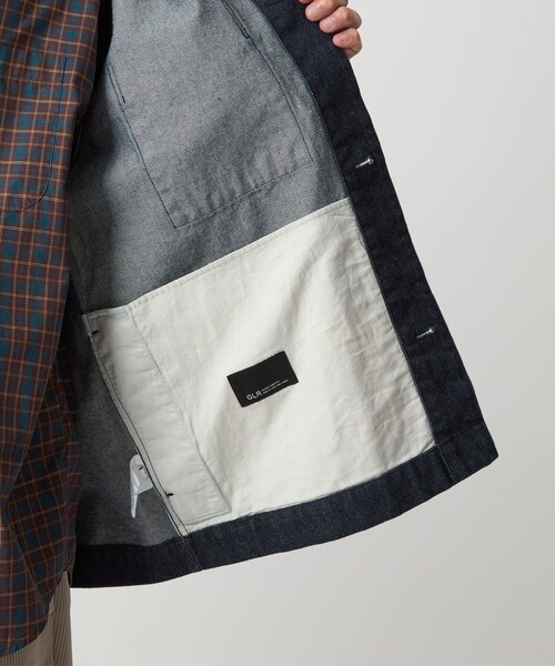 green label relaxing(グリーンレーベルリラクシング)の「デニム カバーオール(カバーオール・メンズ・ダークグレー/ネイビー・S/M/L/XL)」の15枚目の写真