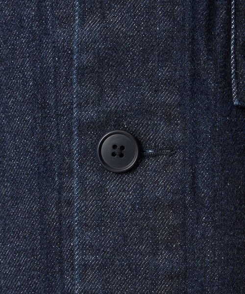 green label relaxing(グリーンレーベルリラクシング)の「デニム カバーオール(カバーオール・メンズ・ダークグレー/ネイビー・S/M/L/XL)」の16枚目の写真