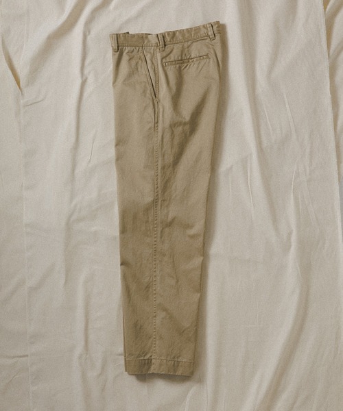 WILD LIFE TAILOR Adam et Rope'(ワイルドテーラーアダムエロペ )の「【WILD LIFE TAILOR】STRAIGHT CHINO(チノパンツ・メンズ・ベージュ/ネイビー・M/L)」の3枚目の写真