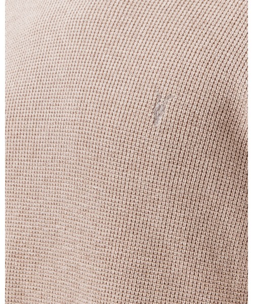 ALLSAINTS(オールセインツ)の「ASPEN WAFFLE TEXTURE CREW NECK RAMSKULL JUMPER | ASPEN ワッフル テクスチャー クルー ネック ラムスカル ニット・セーター(ニット/セーター・メンズ・グレー系その他・XL/XS/S/M/L)」の5枚目の写真