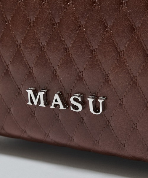 MASU(エムエーエスユー)の「LEATHER CAKE BAG(ハンドバッグ・メンズ・ブラウン/ゴールド/ブラック/シルバー・FREE)」の10枚目の写真