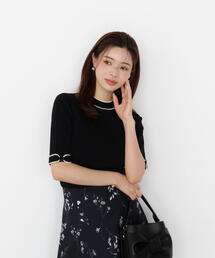 プロポーションボディ ドレッシング ニット トップス ボートネック 長袖セーター レディース Sサイズ 黒 PROPORTION BODY DRESSING PROPORTION BODY DRESSING｜プロポーションボディドレッシングの