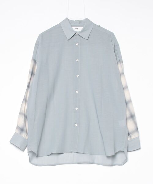 amok（アモク）の「amok /アモク/DOCKING SHIRT（シャツ/ブラウス・メンズ・ホワイト・S/M）」の3枚目の写真