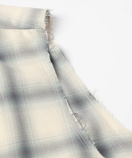 amok（アモク）の「amok /アモク/DOCKING SHIRT（シャツ/ブラウス・メンズ・ホワイト・S/M）」の7枚目の写真