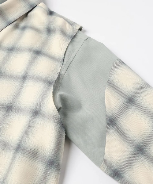 amok（アモク）の「amok /アモク/DOCKING SHIRT（シャツ/ブラウス・メンズ・ホワイト・S/M）」の8枚目の写真