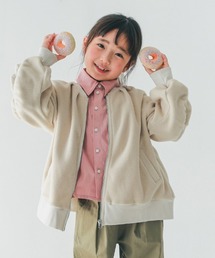 NHT（エヌエイチティー）の「NHT/エヌエイチティー MA-1　フリースジャケット（パーカー）」