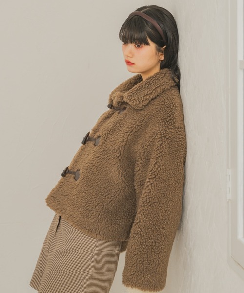 REMOON（リムーン）の「ラメボアスタンドジャケット（その他アウター