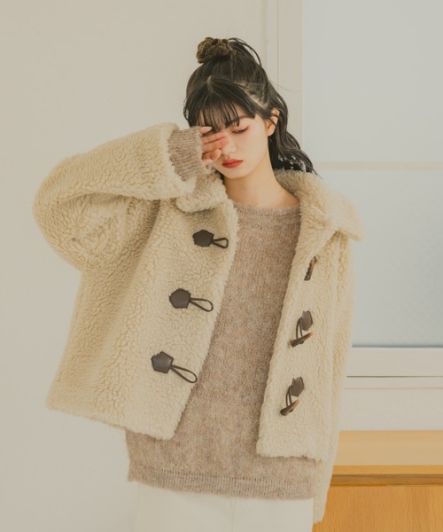 ラメボアスタンドジャケット（その他アウター）｜REMOON（リムーン）の