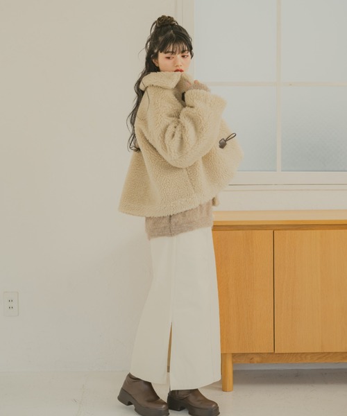 REMOON（リムーン）の「ラメボアスタンドジャケット（その他アウター