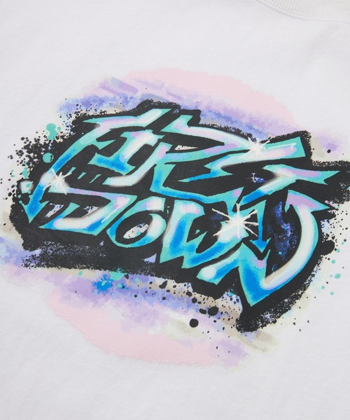 FIRST DOWN(ファーストダウン)の「プリント ロングスリーブ Tシャツ(Tシャツ/カットソー・メンズ・ホワイト/ブラック・M/L/XL)」の4枚目の写真