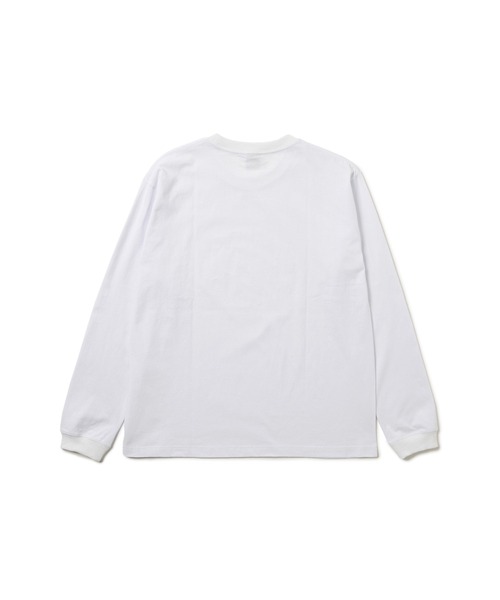 FIRST DOWN(ファーストダウン)の「プリント ロングスリーブ Tシャツ(Tシャツ/カットソー・メンズ・ホワイト/ブラック・M/L/XL)」の3枚目の写真