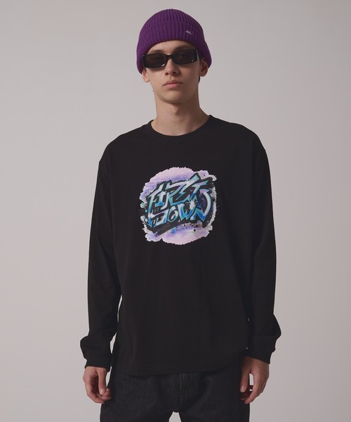 FIRST DOWN(ファーストダウン)の「プリント ロングスリーブ Tシャツ(Tシャツ/カットソー・メンズ・ホワイト/ブラック・M/L/XL)」の11枚目の写真