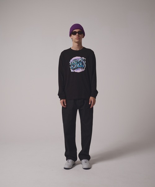 FIRST DOWN(ファーストダウン)の「プリント ロングスリーブ Tシャツ(Tシャツ/カットソー・メンズ・ホワイト/ブラック・M/L/XL)」の15枚目の写真