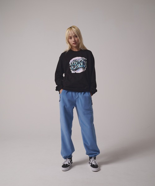 FIRST DOWN(ファーストダウン)の「プリント ロングスリーブ Tシャツ(Tシャツ/カットソー・メンズ・ホワイト/ブラック・M/L/XL)」の14枚目の写真