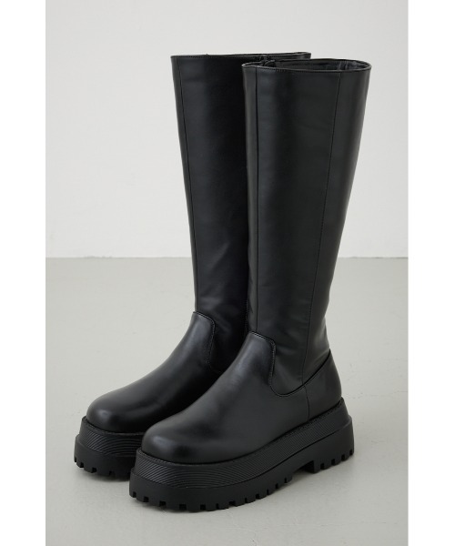 セール】【WEB限定】ボリュームソールロングブーツ（ブーツ）｜AZUL BY