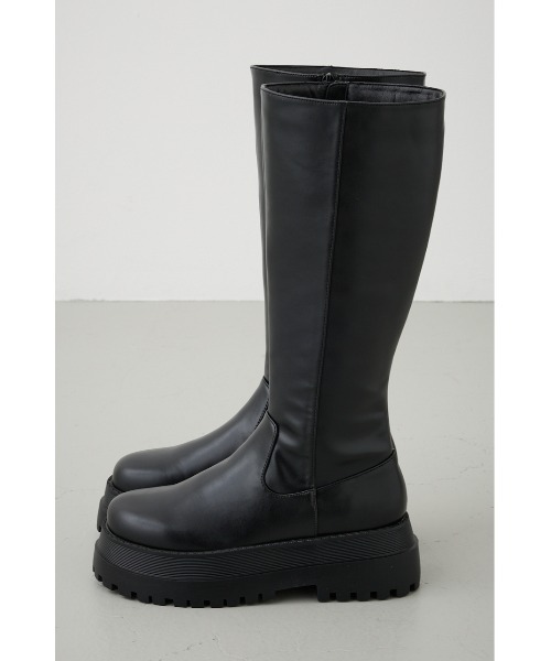 WEB限定】ボリュームソールロングブーツ（ブーツ）｜AZUL BY MOUSSY