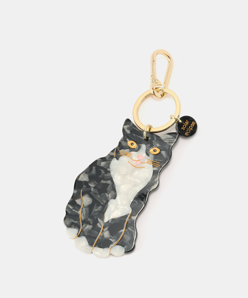 SOLAR ECLIPSE/ソーラーエクリプス Tuxedo Cat Bag Charm（チャーム