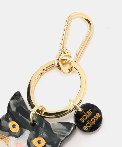 SOLAR ECLIPSE/ソーラーエクリプス Tuxedo Cat Bag Charm（チャーム