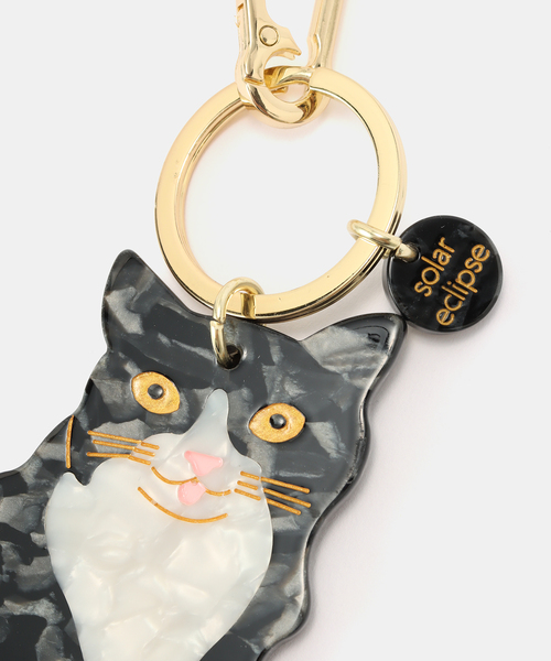 SOLAR ECLIPSE/ソーラーエクリプス Tuxedo Cat Bag Charm（チャーム