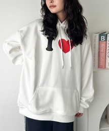 wears（ウェアーズ）の「オーバーサイズプリントスウェットプルパーカー　フーディー（パーカー）」