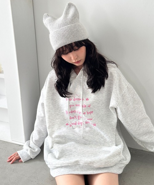 wears(ウェアーズ)の「オーバーサイズプリントスウェットプルパーカー フーディー(パーカー・レディース・その他1/その他8/その他9/その他6/その他12/その他7/その他4/その他10/その他11/その他5/その他3/その他2・FREE)」の12枚目の写真