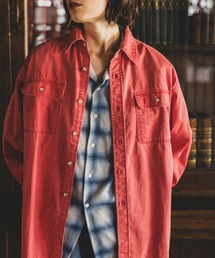 BEAMS PLUS | WORK Light Denim Pigment Coating(シャツ/ブラウス)