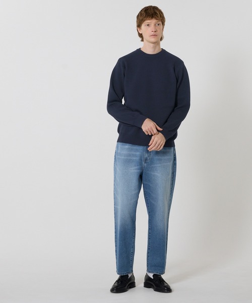 coca(coca)(コカ)の「ミラノ編みニットトップス(ニット/セーター・メンズ・ネイビー/ブラック・L/XL/M)」の4枚目の写真