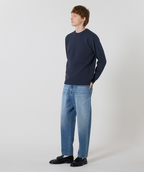 coca(coca)(コカ)の「ミラノ編みニットトップス(ニット/セーター・メンズ・ネイビー/ブラック・L/XL/M)」の6枚目の写真